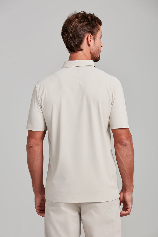 Camisa Polo Hitech - Khaki