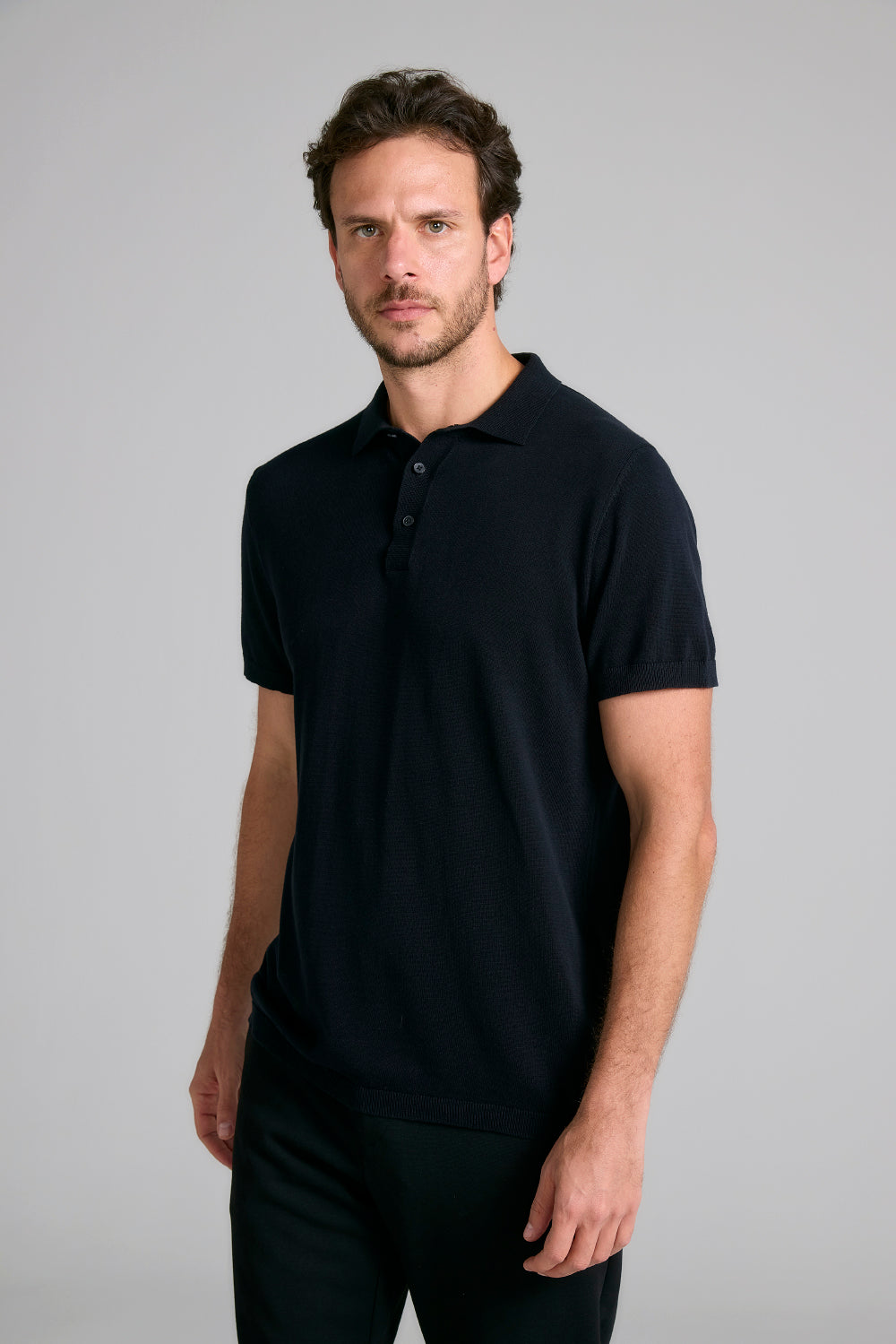 Camisa Polo Manga Curta Piquet Premium Slim Fit