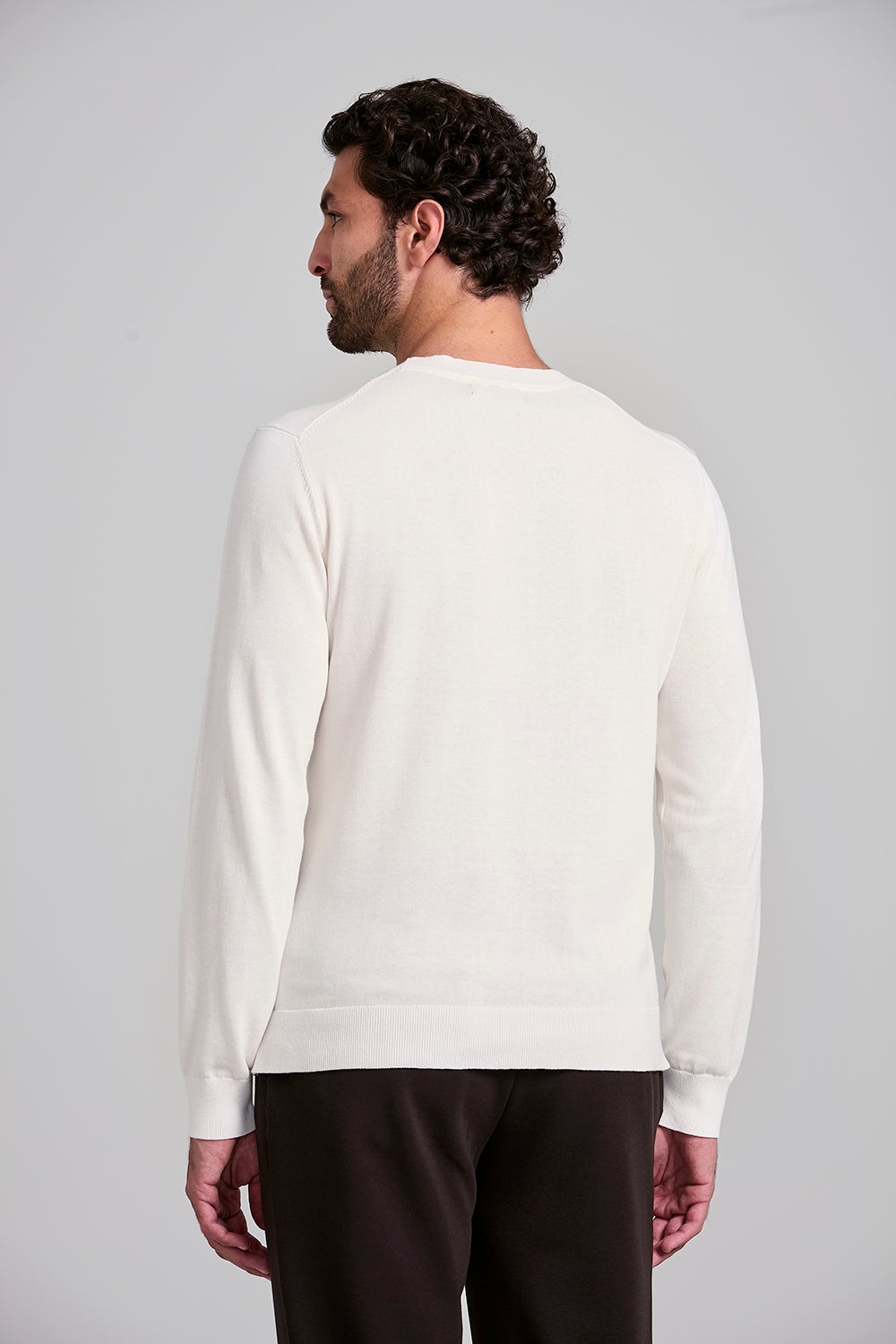 Tricot Liso Gola Careca