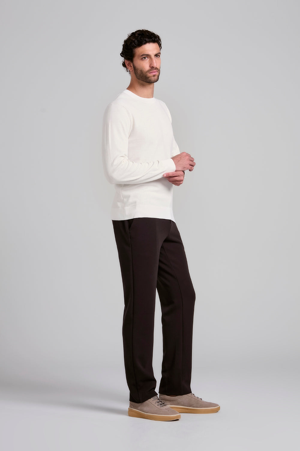 Tricot Liso Gola Careca