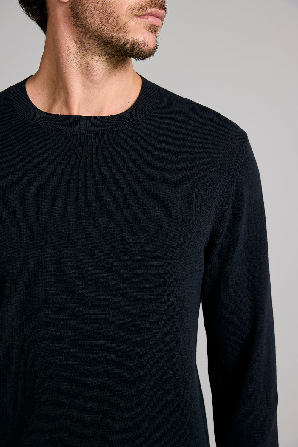 Tricot Liso Gola Careca