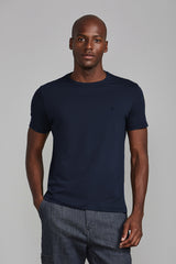Camiseta Slim Fit - Azul Marinho