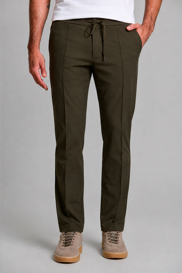 Calça Alfaiataria Hitech Slim Fit - Verde