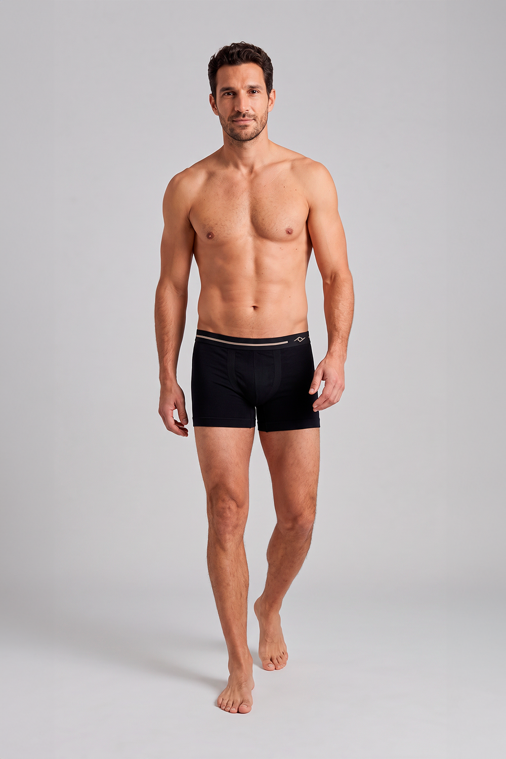 Cueca Boxer Microfibra Lisa