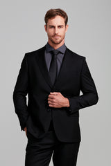 Terno Slim Fit PV Liso - Preto