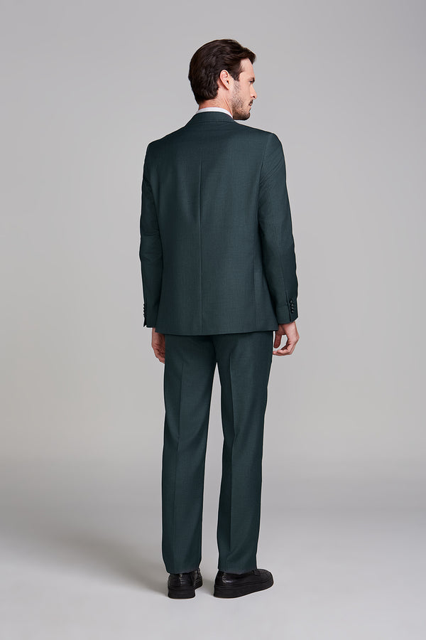 Terno Slim Fit PV Liso - Cinza