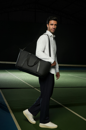 Bolsa de Viagem Couro - Preto