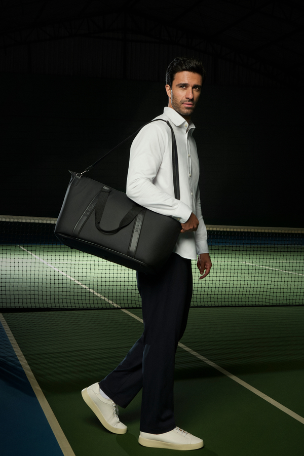 Bolsa de Viagem Couro - Preto