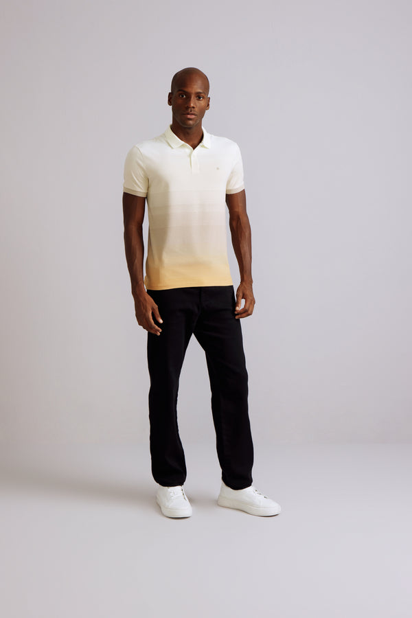 Polo Malha Slim Fit - Marrom