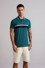 Polo Malha Slim Fit - Verde