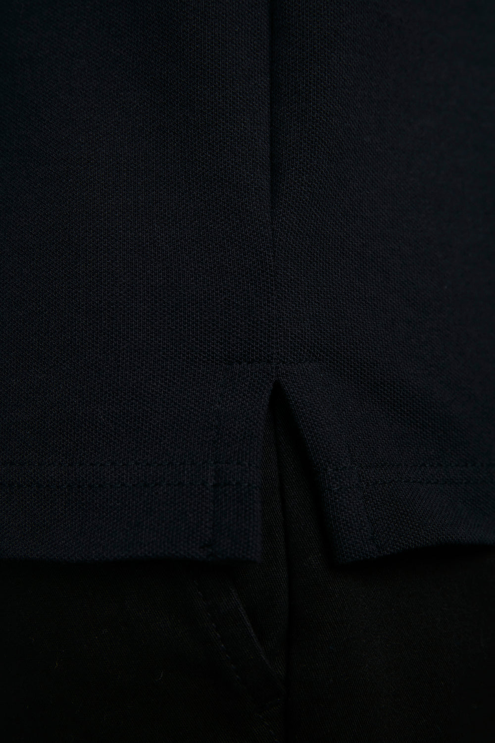Camisa Polo Manga Longa Piquet Slim Fit