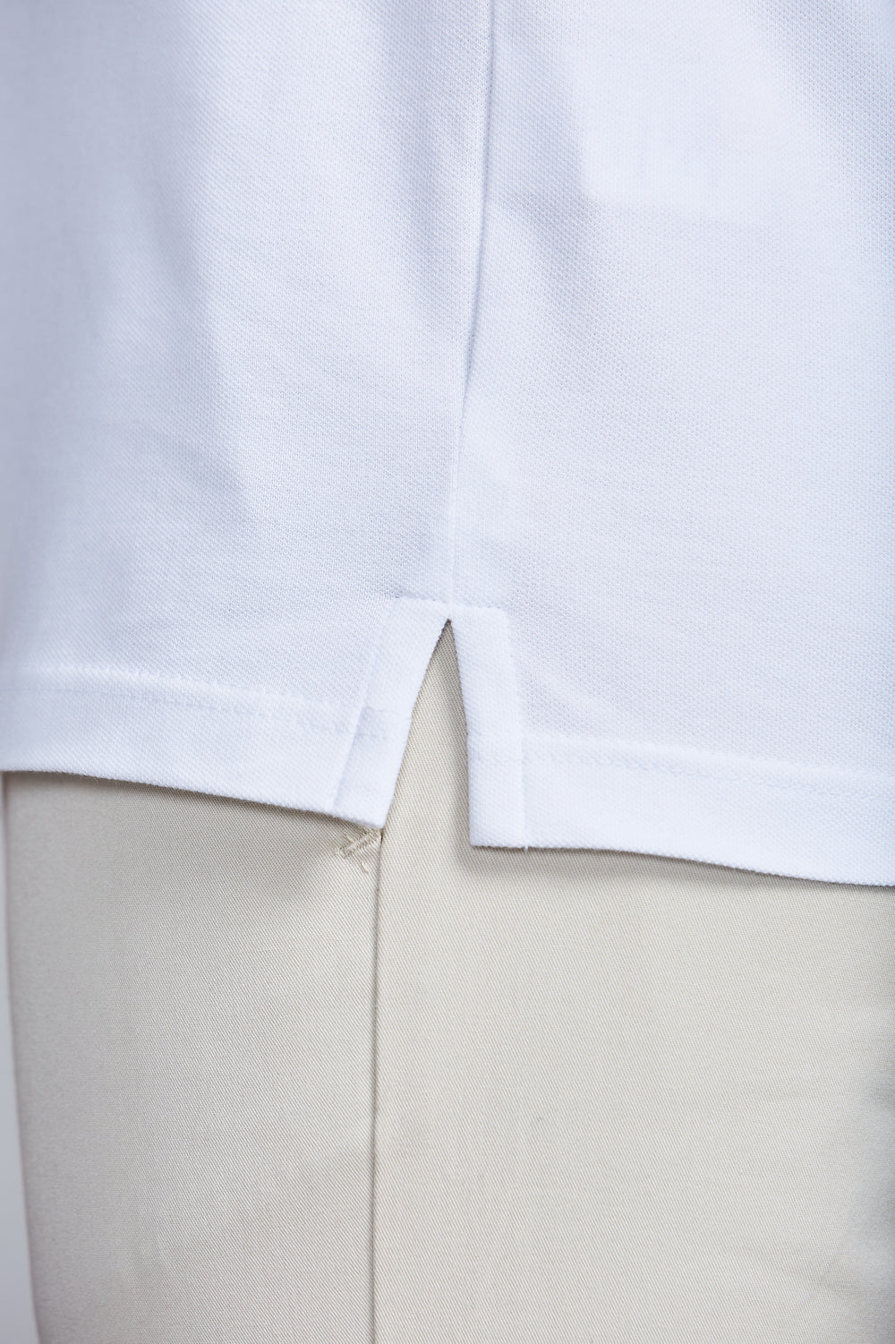 Camisa Polo Manga Longa Piquet Slim Fit