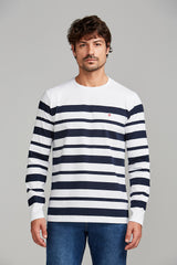 Camiseta Manga Longa Slim Fit - Branco