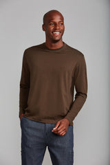 Camiseta Manga Longa Malha Comfort - Verde