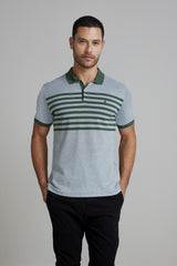Camisa Polo Piquet Slim Fit - Verde