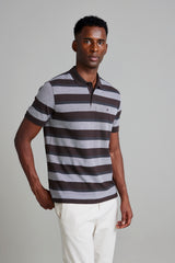 Camisa Polo Piquet Comfort - Marrom