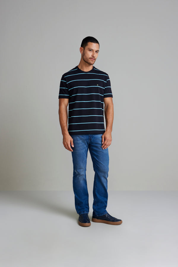 Camiseta Malha Comfort - Preto