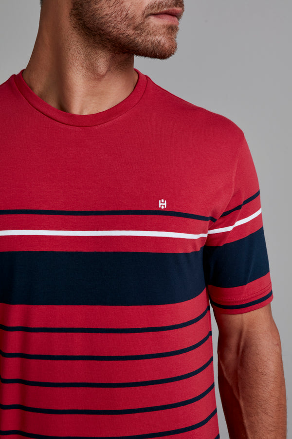 Camiseta Malha Comfort - Vermelho