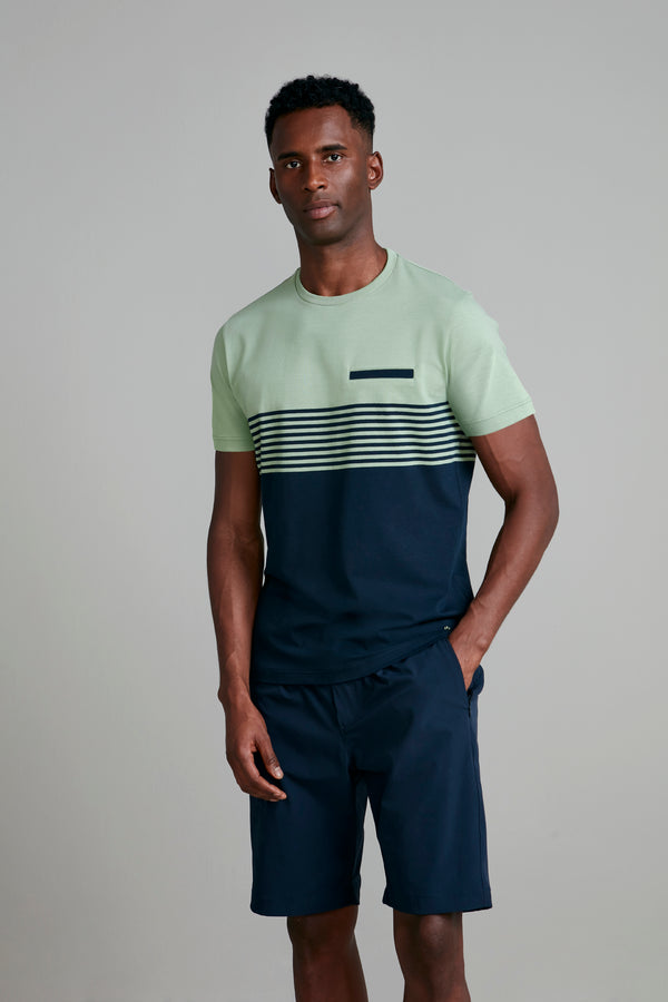 Camiseta Malha Slim Fit - Verde