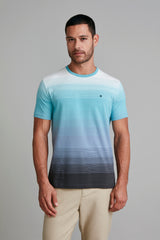 Camiseta Malha Slim Fit - Bege