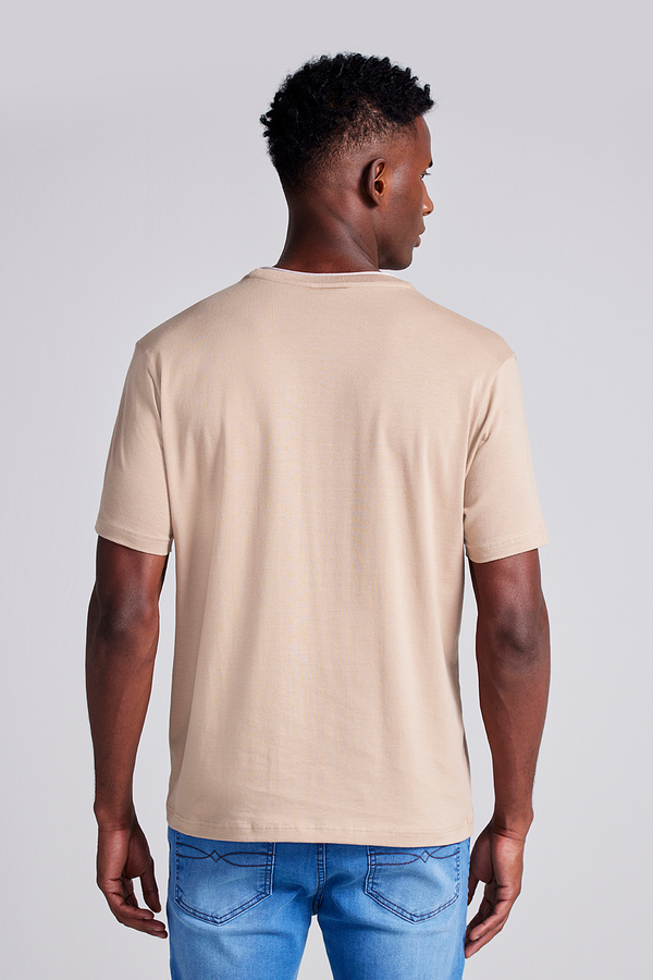Camiseta Malha Comfort - Marrom