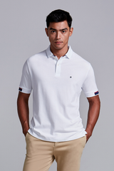 Camisa Polo Piquet Comfort - Branco