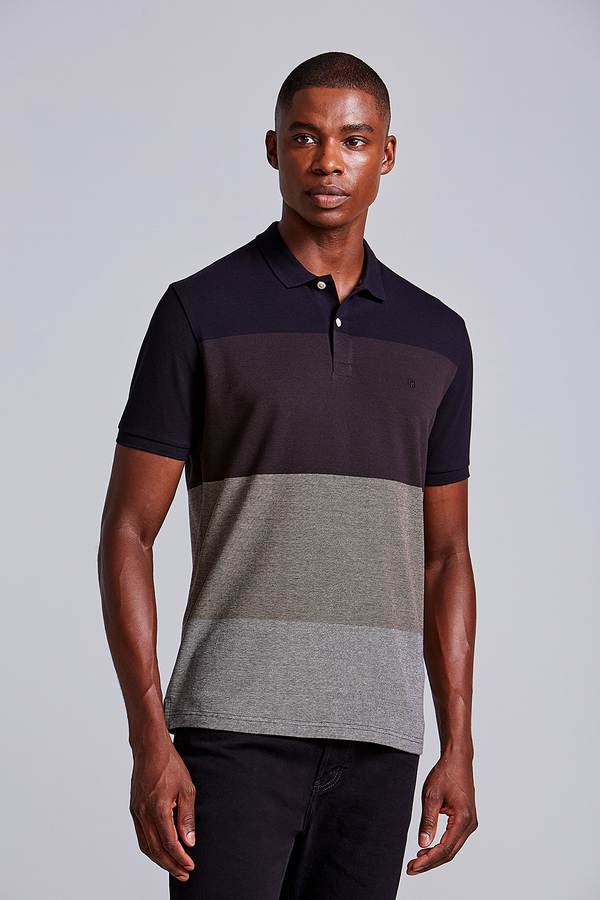 Camisa Polo Piquet Comfort - Preto