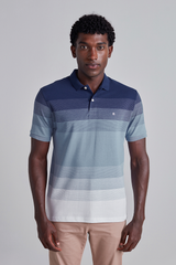 Camisa Polo Piquet Comfort - Azul