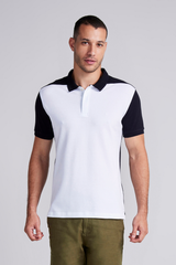 Camisa Polo Piquet Slim Fit - Preto