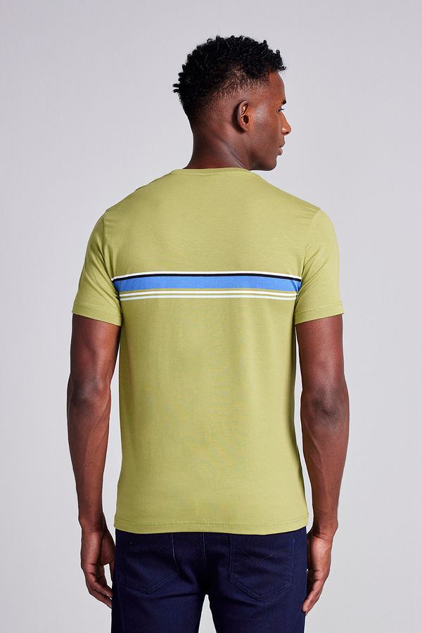 Camiseta Malha Slim Fit - Verde