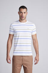 Camiseta Malha Slim Fit - Branco