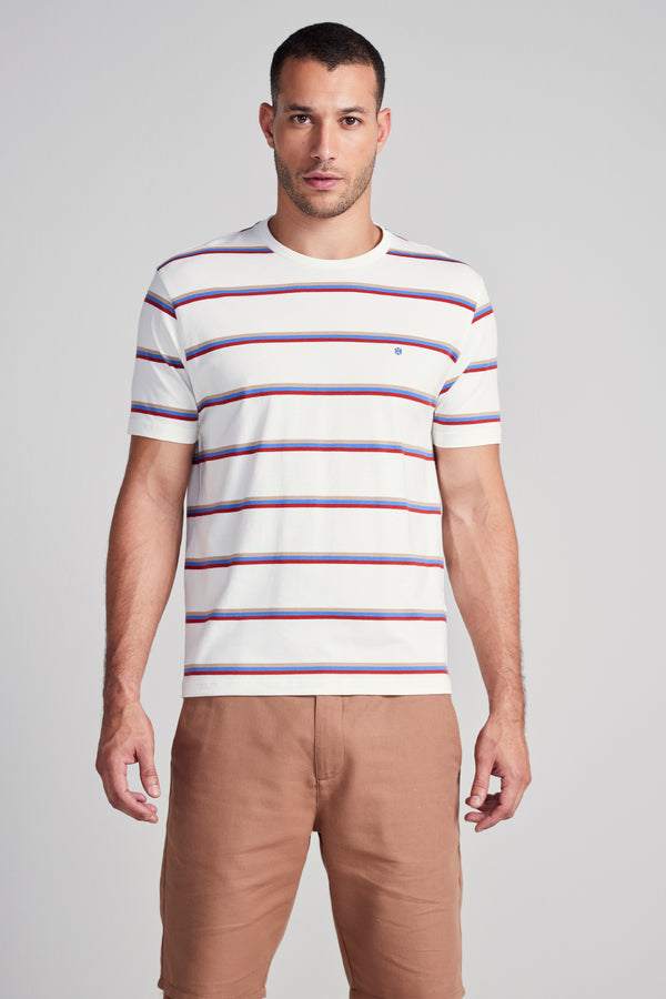 Camiseta Malha Comfort - Bege