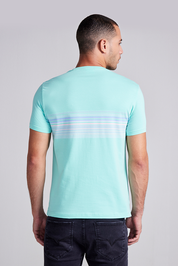 Camiseta Malha Slim Fit - Verde
