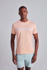Camiseta Malha Slim Fit - Laranja