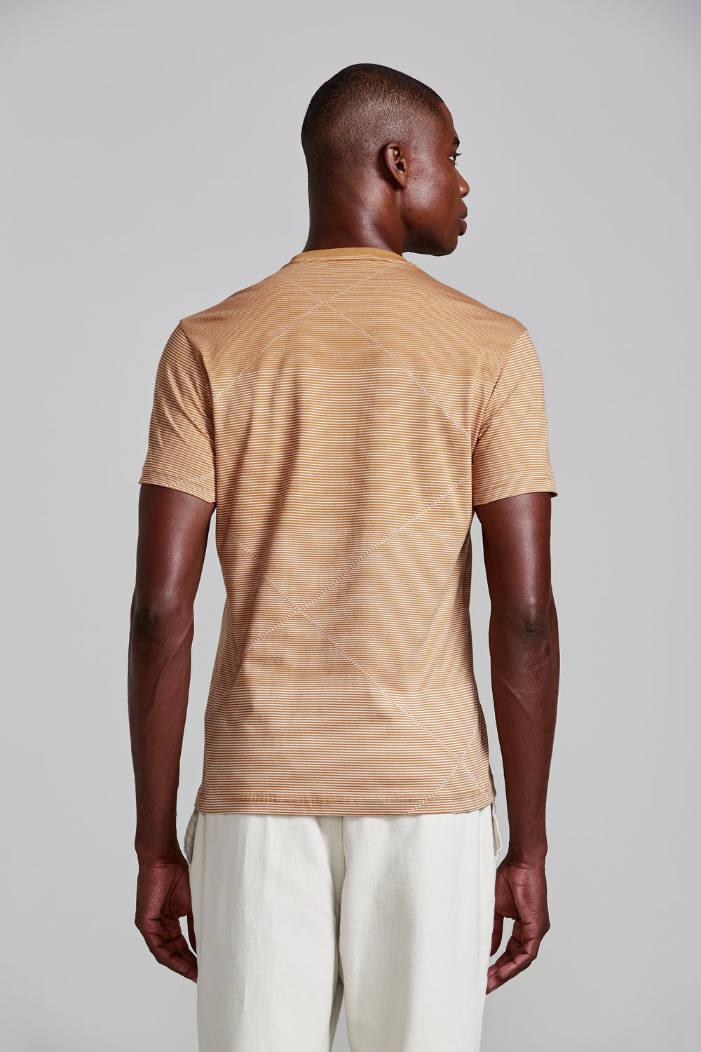 Camiseta Jacquard Slim Fit