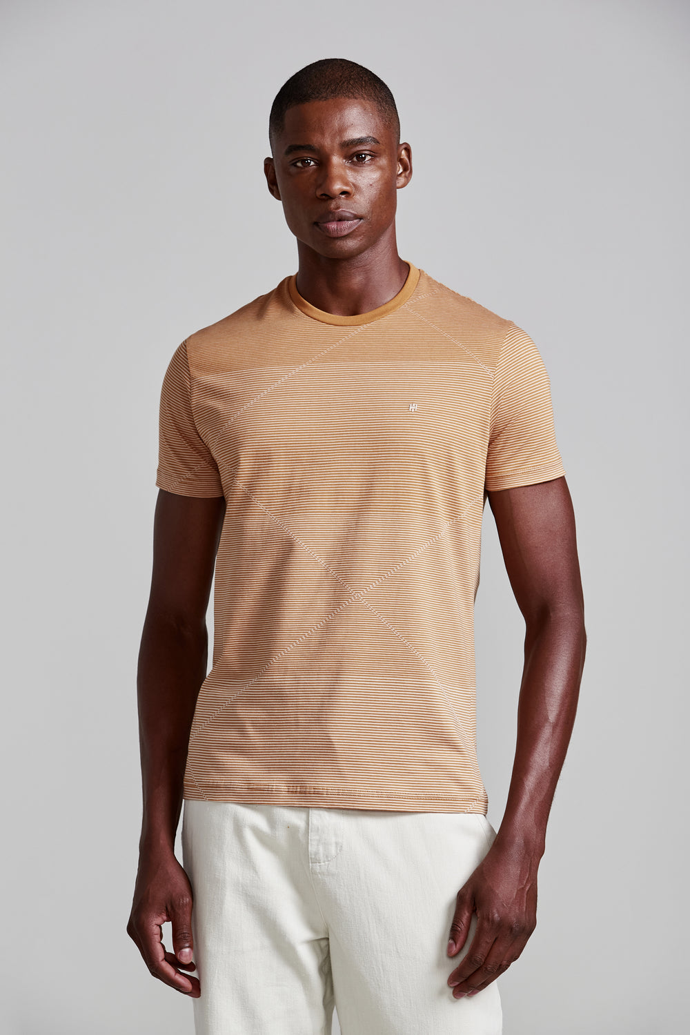 Camiseta Jacquard Slim Fit