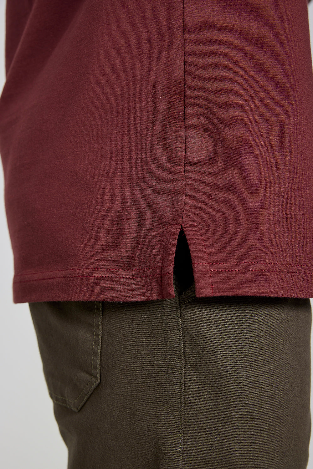 Camisa Polo com Zíper Malha Slim Fit