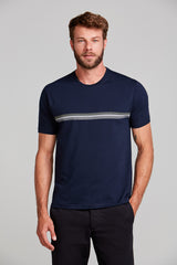 Camiseta Malha Comfort - Azul Marinho