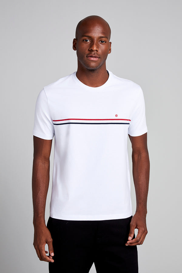 Camiseta Malha Comfort - Branco