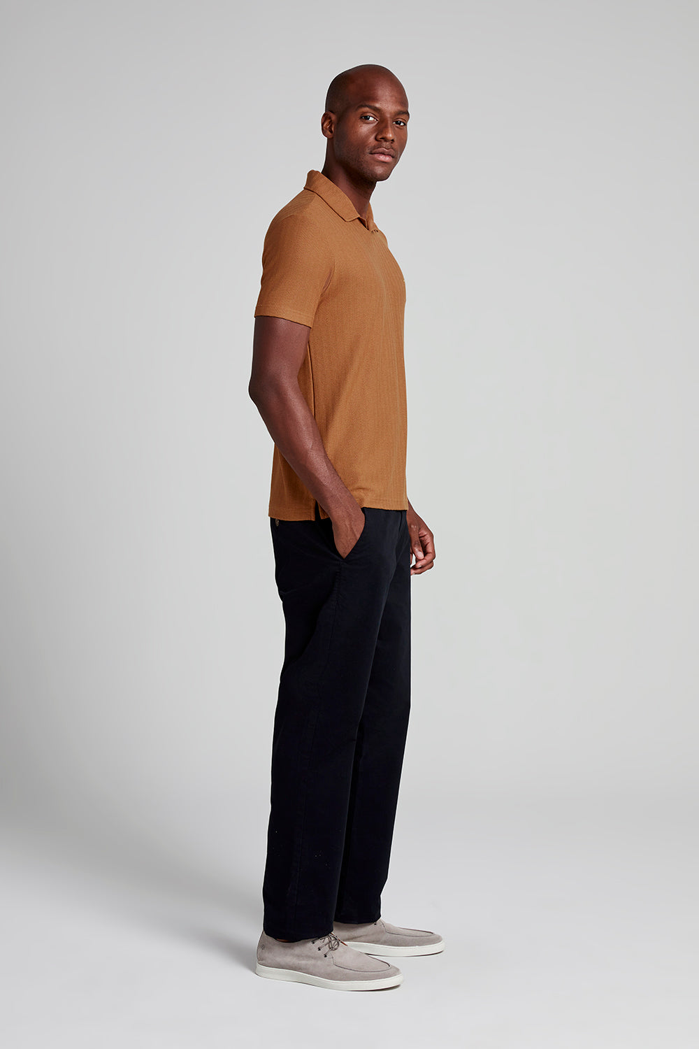 Camisa Polo Texturizada Slim Fit