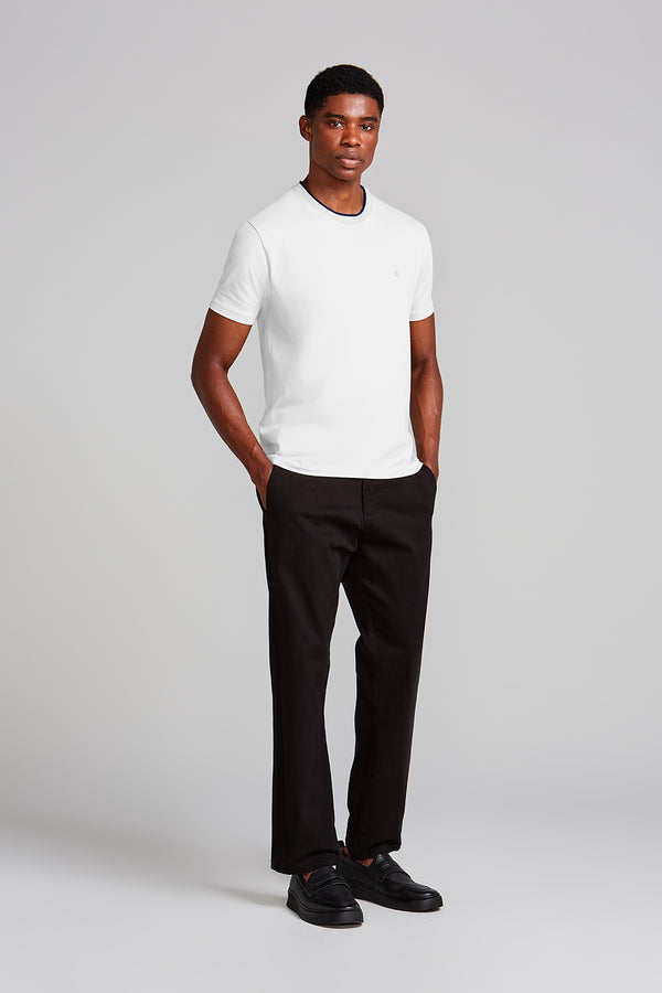 Camiseta Malha Comfort - Branco