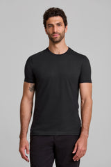 Camiseta Malha Premium Slim Fit - Azul Noturno