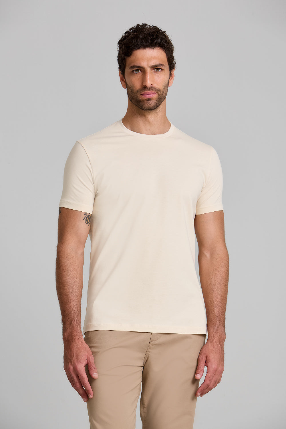 Camiseta Malha Premium Slim Fit