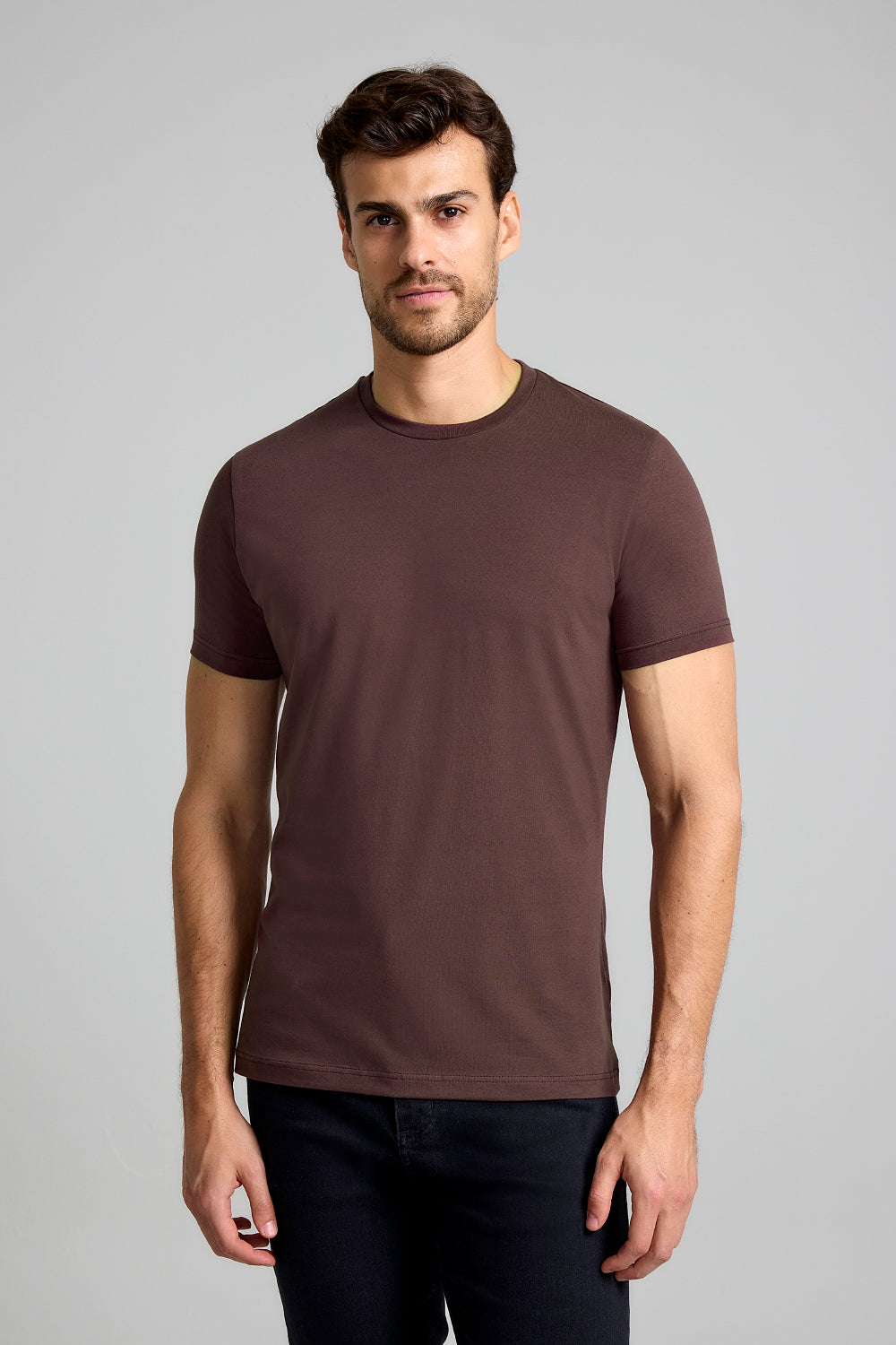 Camiseta Malha Premium Slim Fit
