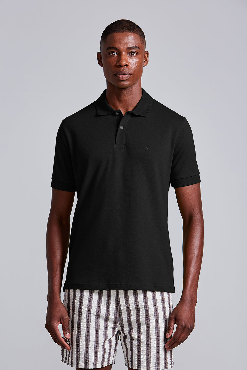 Camisa Polo Básica Piquet Premium Comfort