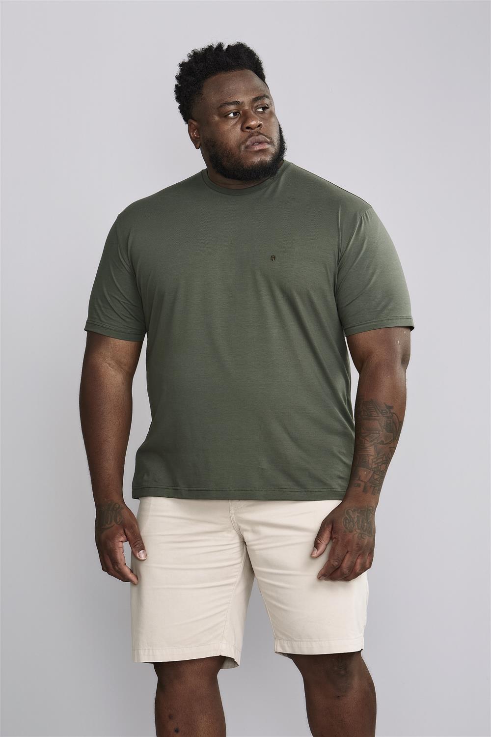 Camiseta Básica Malha Premium Comfort