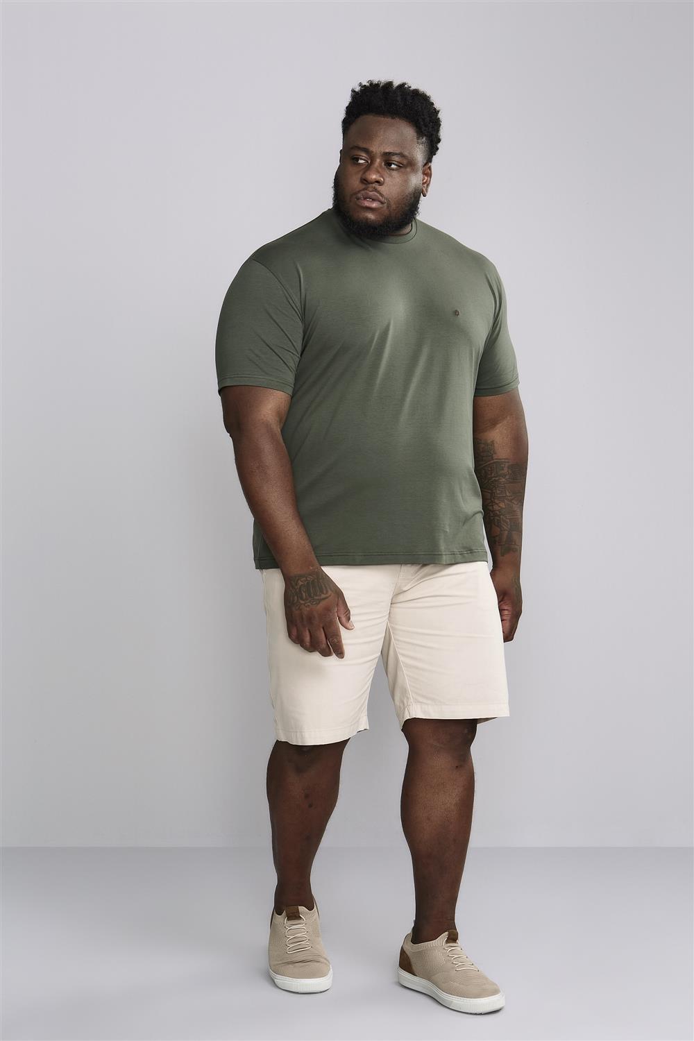 Camiseta Básica Malha Premium Comfort