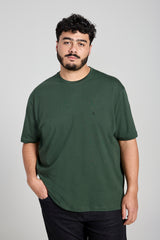Camiseta Básica Malha Premium Comfort - Verde