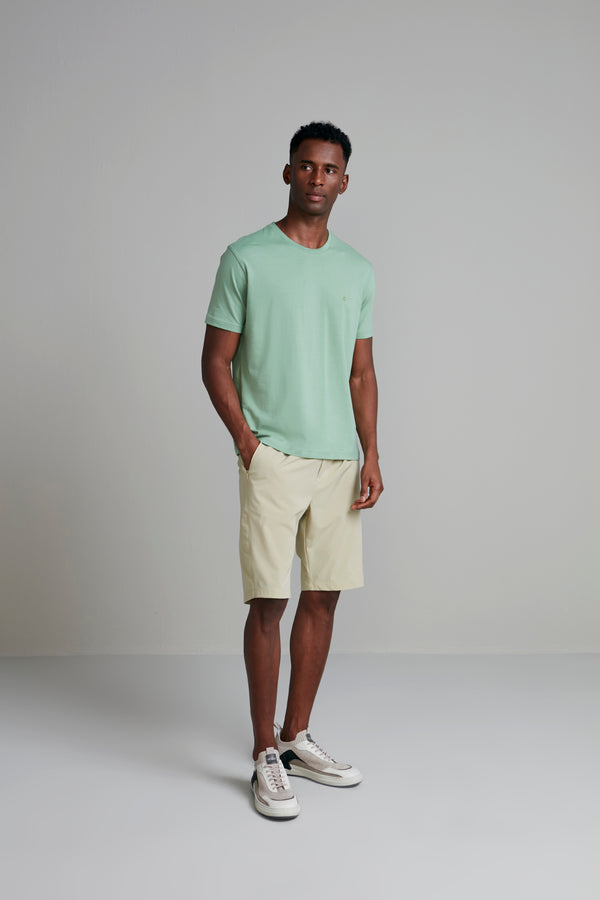 Camiseta Básica Malha Premium Comfort - Verde
