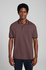 Camisa Polo Piquet Comfort - Marrom
